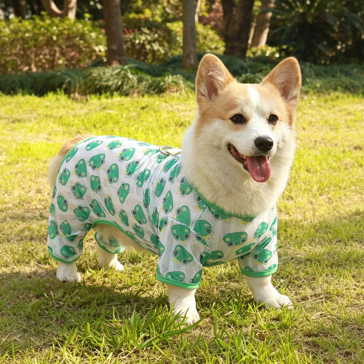 Breathable Mesh Cooling Jumpsuit for Small Dogs & Cats