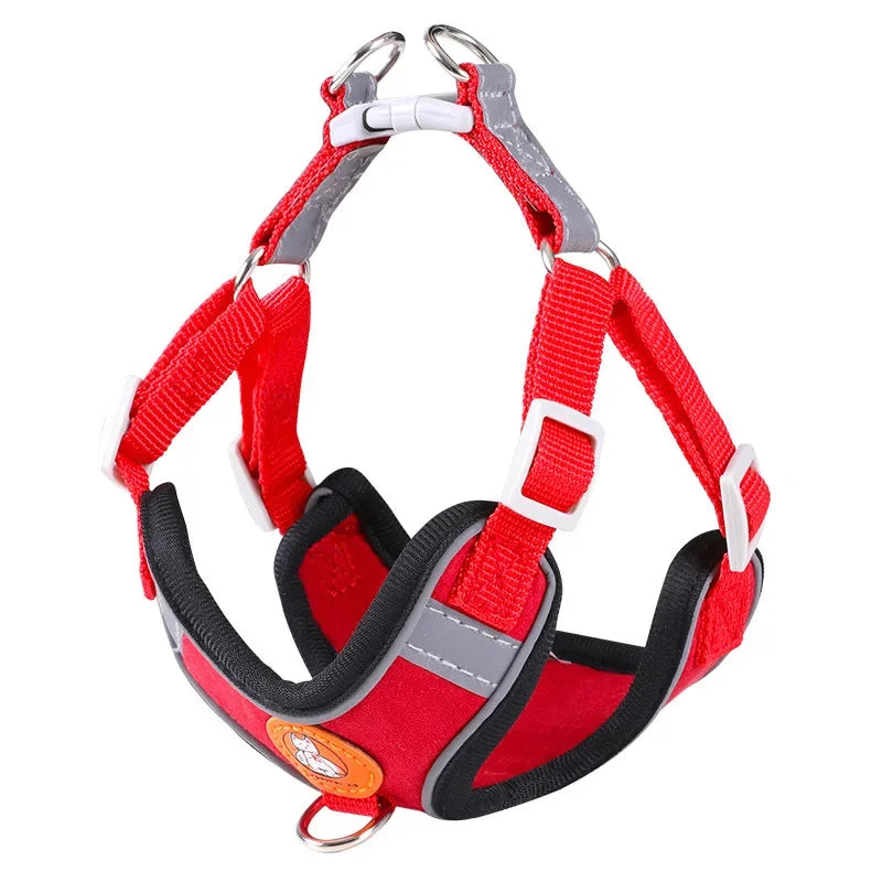 Breathable Reflective Dog Harness - Adjustable for Small Dogs & Puppies