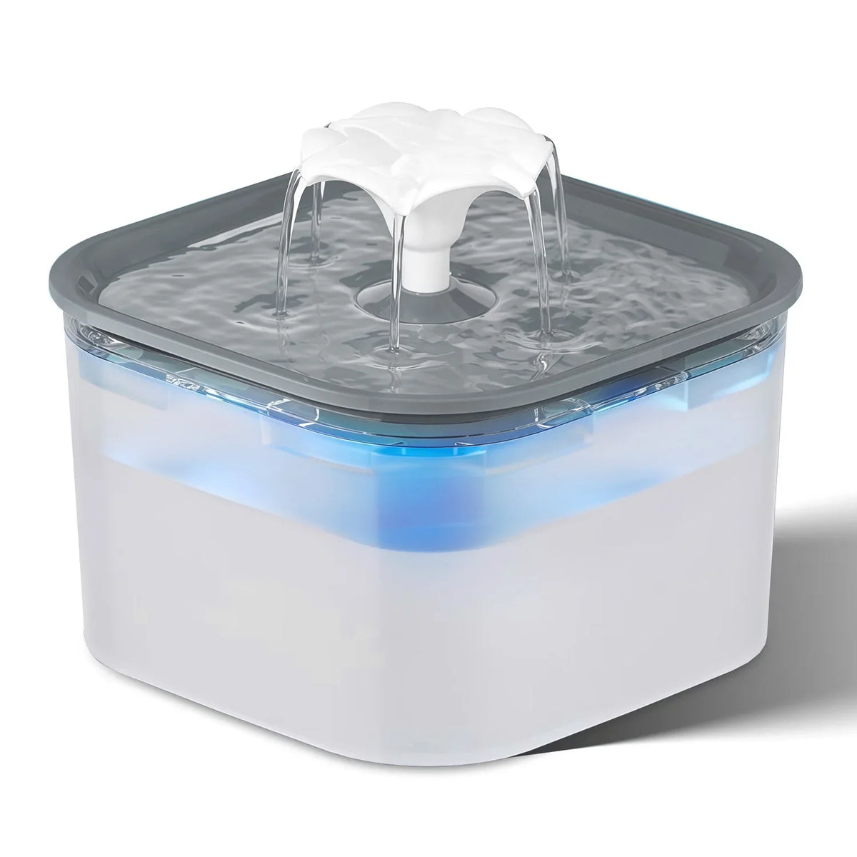 2.5L Silent Pet Water Fountain — Filtered Indoor Drinking Dispenser for Cats & Dogs