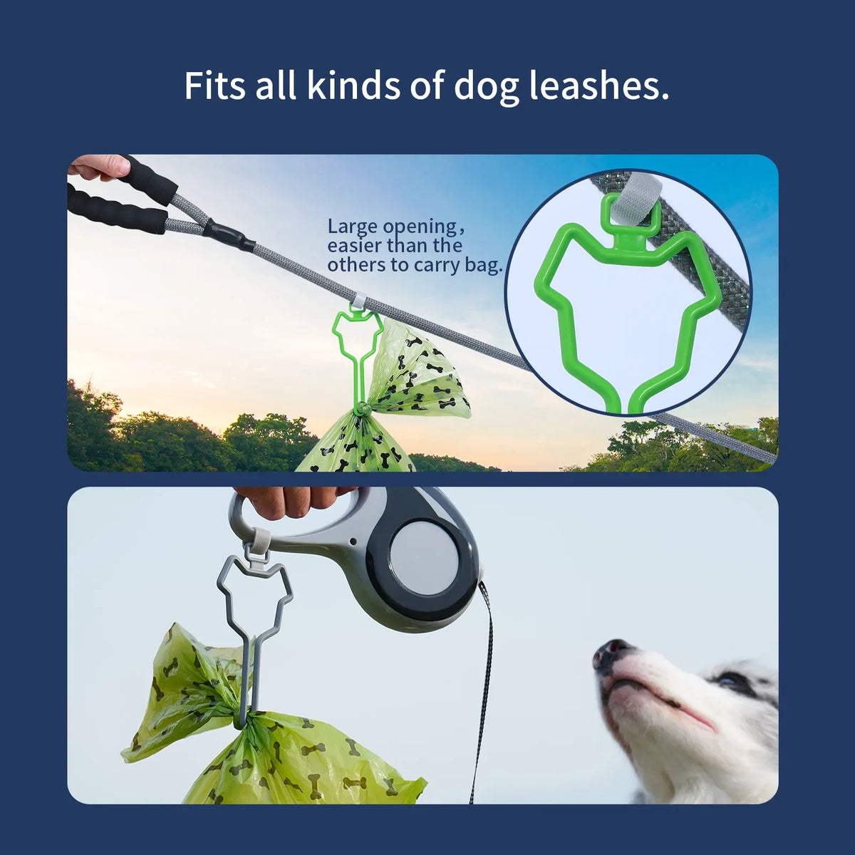 Dog Poop Bag Holder Dispenser