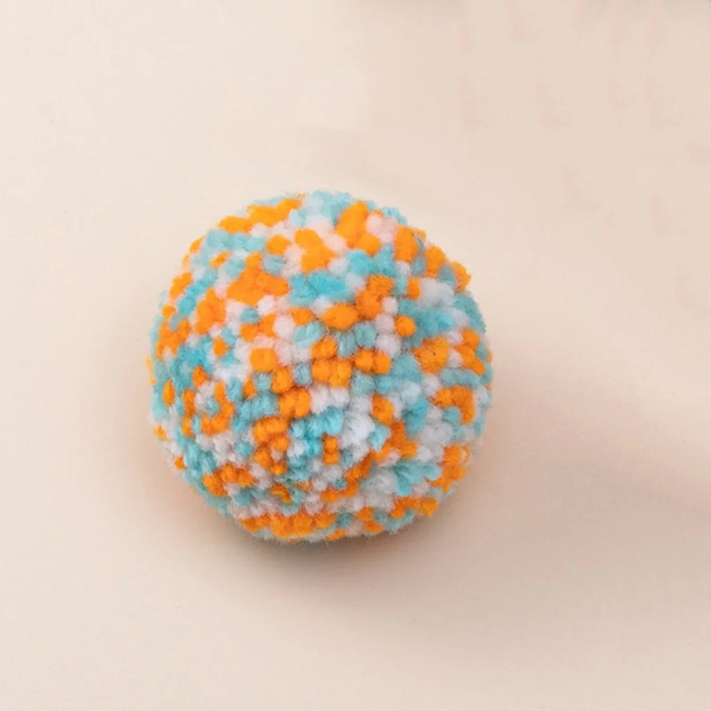 Cartoon Yarn Ball Cat Toy