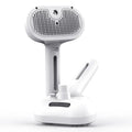Steam Comb Pet Hair Brush — Electric Grooming Brush for Cats & Dogs
