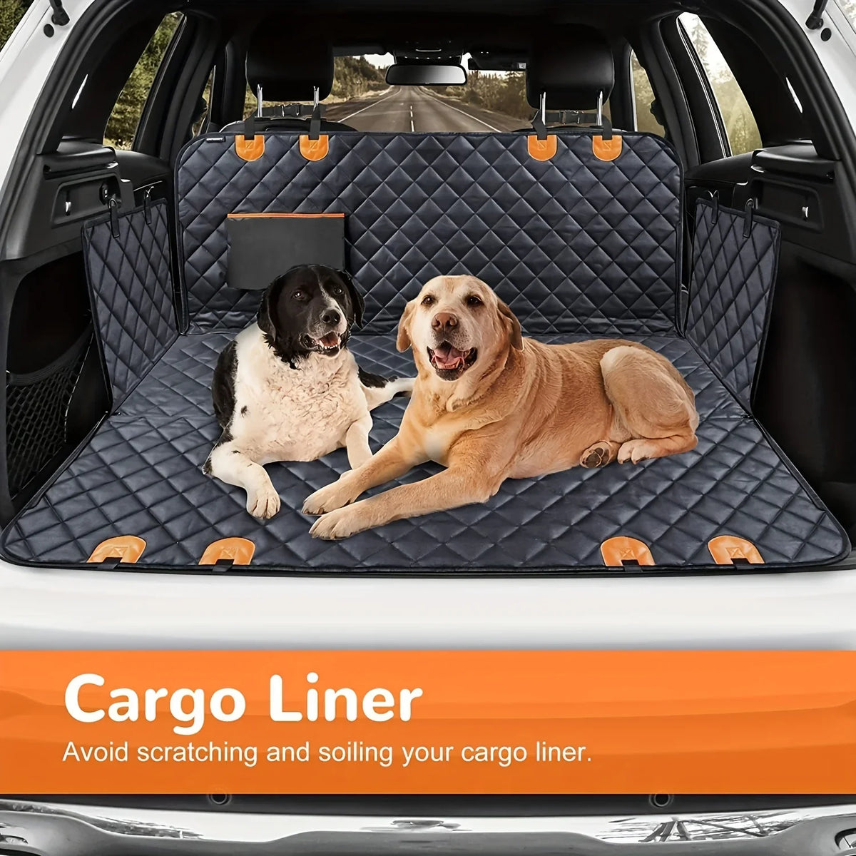 600D Heavy Duty Waterproof Dog Car Hammock Seat Cover – Scratch-Proof