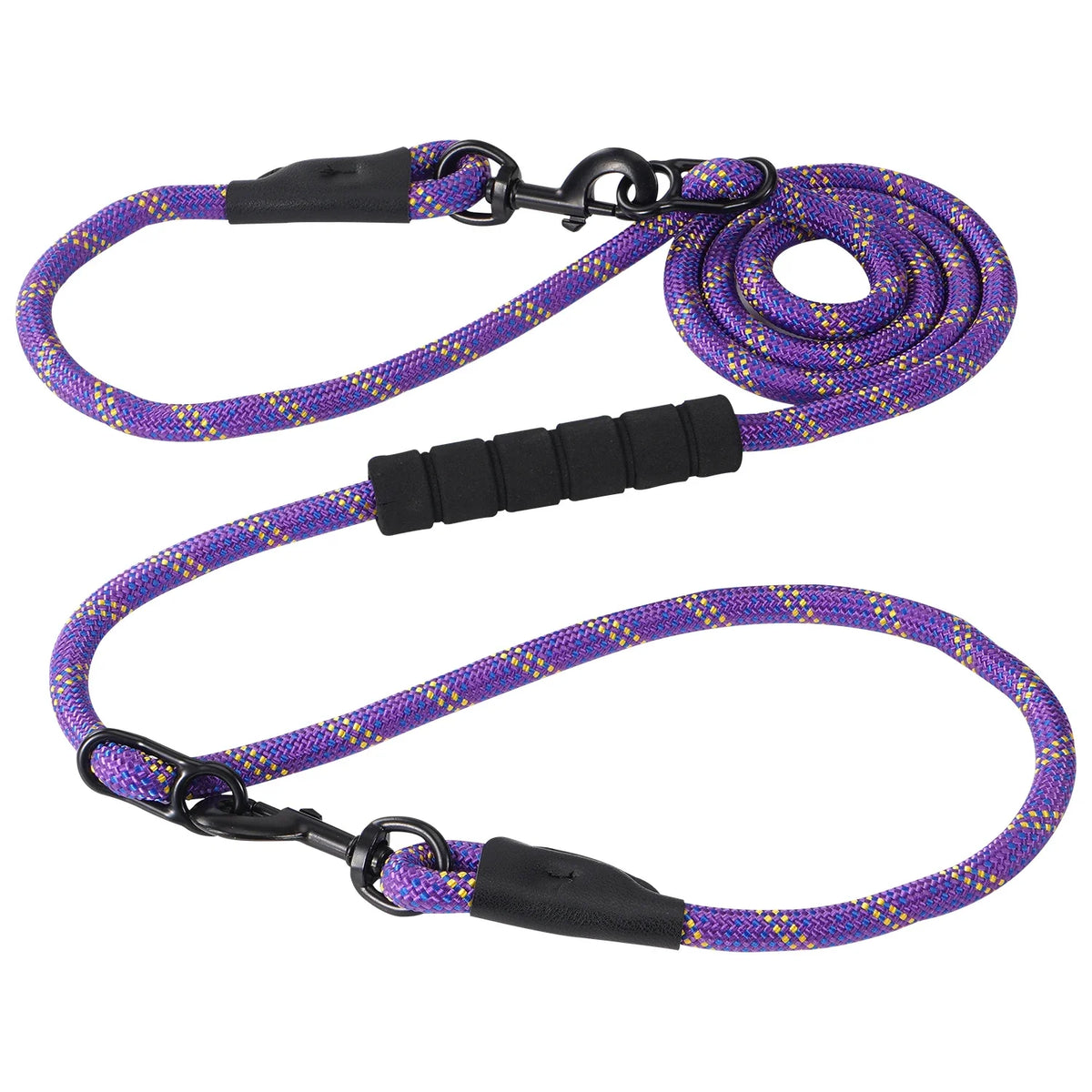 Heavy Duty Multi-Function Dog Lead with Padded Handle – 7.5ft Hands-Free
